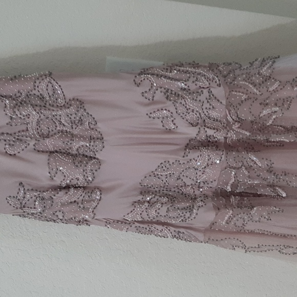 Stunning Sue Wong Mauve gown size 6 - Picture 8 of 13